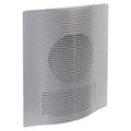 Recessed Electric Wall-Mount Heater, Recessed or Surface, 1800 to 4800 W, 208V AC, Aluminum