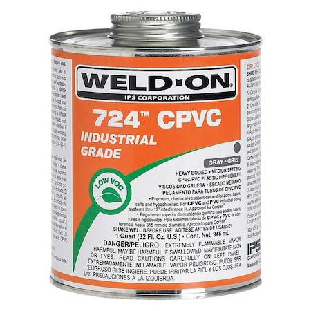 CPVC Gray Heavy Bodied Pint