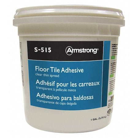 Adhesive, Tile Strong Series, Clear, 3.7 oz, Tube, 4 PK