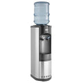 Cold, Room Temperature Bottled Water Dispenser - Silver