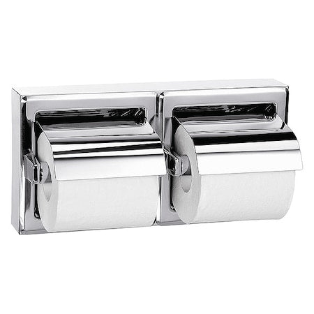 Toilet Paper Holder, (2) Rolls, Polished