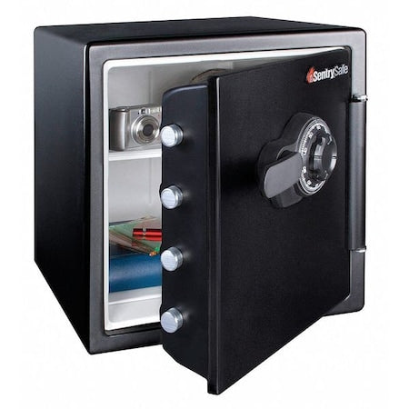 Fire Rated Security Safe, 1.23 cu ft, 90 lbs, 1 hr. Fire Rating