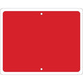 Railroad Sign, 12 in H, 15 in W, Horizontal Rectangle, No Text, 134194
