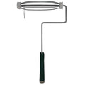 Paint Roller Frame, 5 Wire Cage, Plastic Handle, 9"" Rollers