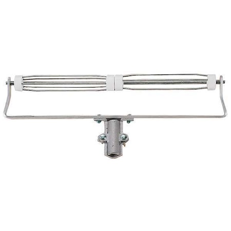 Paint Roller Frame, Yoke, Aluminum Handle, 18" Rollers