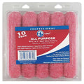 6-1/2" Mini Paint Roller Cover, 1/2" Nap, Polyester, 10 PK
