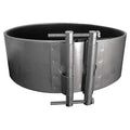 Round Duct Coupler, 4 in Duct Dia, Metal, 24 ga GA, 4 in W, 42" L, 4" H
