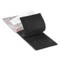 Reclosable Fastener, Acrylic Adhesive, 150 ft, 1 in W, Black