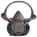 Half Mask Respirator, Rugged Comfort 6500, Not Rated, Bayonet, Size, L 0 Cartridges Included