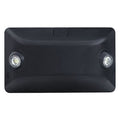 Led Emerg Unit Damplisted,Blk Fnsh,2Head