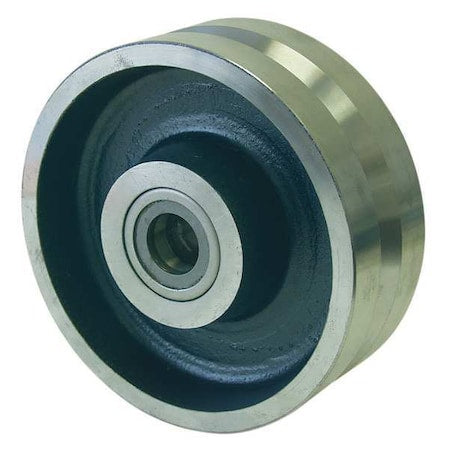 Caster Wheel, Forged Steel, 6 in., 7000 lb.