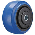 Caster Wheel, Rubber, 4 in. Dia., 400 lb.