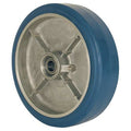 Caster Wheel, Rubber, 6 in. Dia., 820 lb.
