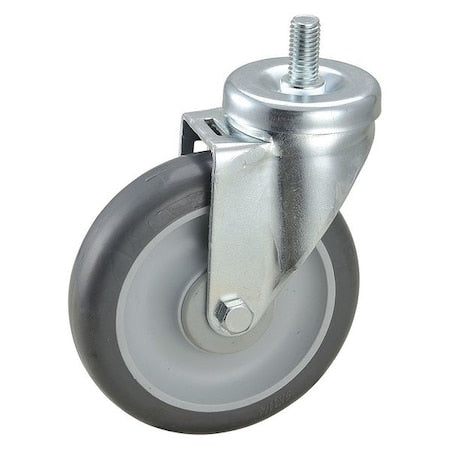 Swivel Stem Caster, TPR, 5 in., 280 lb.