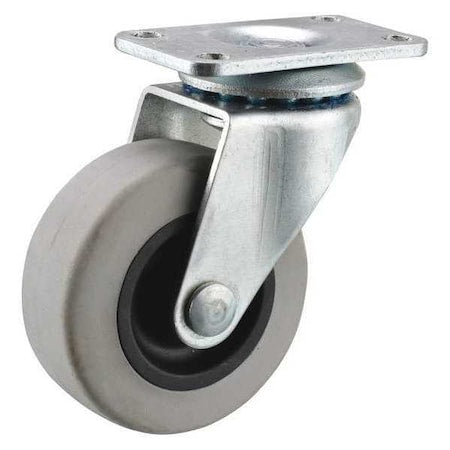 Swivel NSF-Listed Plate Caster, TPR, 2 in., 80 lb.