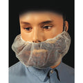 Beard Cover, Nylon, 17.5 in Dia., White, Universal, 1000 PK