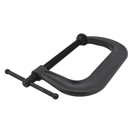 C-Clamp, 8", Steel, Regular Duty, 6900 lb.