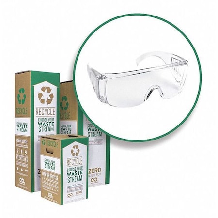 Protective Eyewear Box, 40 in L, 11 in W