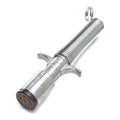 Plug w/Guard,Die-Cast,6-Pole