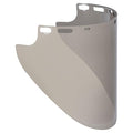Face Shield Visor, Gray Visor, 10 in Height