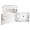 Empty First Aid Kit, 1 Shelf, 5.25"H, WHT