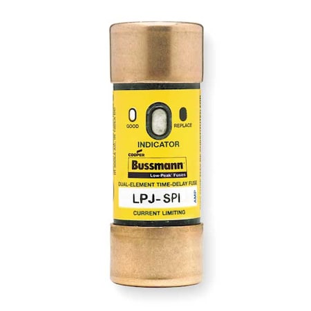 UL Class Fuse, J Class, Time-Delay, 8A, 600V AC, Indicating