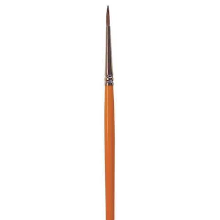 #2 Artist Soft, Red Sable Bristle, Paint Brush, Wood Handle