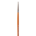 #0 Artist Soft, Red Sable Bristle, Paint Brush, Wood Handle
