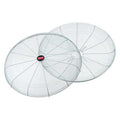 Fan Guard For 30 in Blade Dia, Polyester Powder Coated, Steel, Gray, Mounting 2-3/4 in x 4-1/2 in