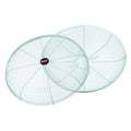 Fan Guard For 24 in Blade Dia, Polyester Powder Coated, Steel, Gray, Mounting 2-3/4 in x 4-1/2 in