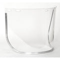 Face Shield Visor, Clear Visor, 8" Height, Uncoated Lens, Clear
