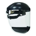 Ratchet Face Shield Assembly, Clear Visor, Polycarbonate, Swing Ratchet Suspension, Uncoated Lens