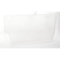 Face Shield Visor, Clear Visor, Polycarbonate, Uncoated Lens, Clear