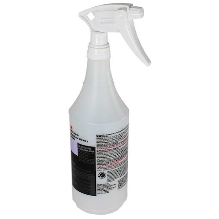 1L Clear Plastic Preprinted Trigger Spray Bottle, PK12