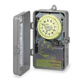 ElectromechanicalTimer, 24hr, DPST-NO, Stel