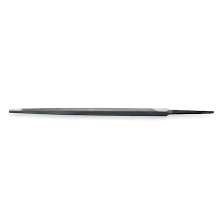 6" Triangle Single Cut Slim Taper File