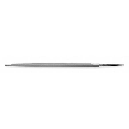 6" Triangle Single Cut Extra Slim Taper File - Boxed