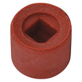 1 3/8 in Dia. Soft Face Hammer Tip, Plastic, Red, Press Fit
