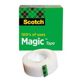 Office Tape,Transparent,3/4 In x 36 yd.