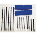 Hood & Frame Kit,1 Ft X 5 FT,3 Ft X 3 FT