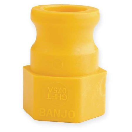 Hose to Cam Lever Adapter, Female/Male