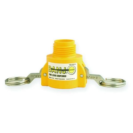 Hose to Cam Lever Adapter, Male/Female