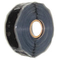 Repair Tape, Silicone, Black, 12 yd L, 1 in W