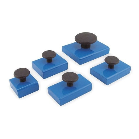 Rectangle Magnet with Handle, 40 lb. Pull