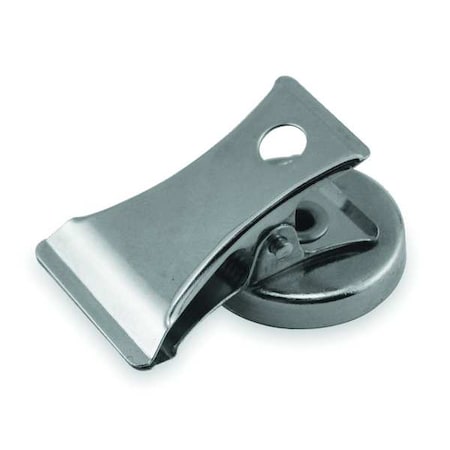 Magnetic Clip, 0.7 oz., 3 Lb, 1 In Dia