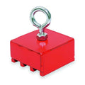 Retrieving Magnet, Ceramic, 2In, 100Lb