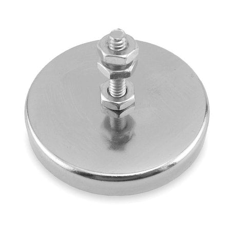 Coat and Garment Rack, 4 Hook, Nickel