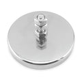 Round Base Post Magnet, 65 lb.