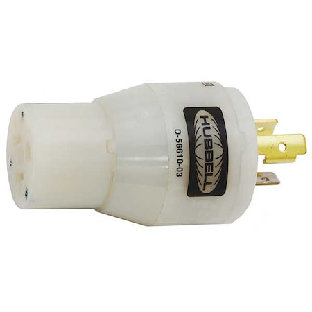 Power Strip, Surge, 5- 15R, L5-20P, White