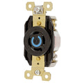 Locking Receptacle, L18-20R, 20 A, 120/208V AC, Three Phase, 4 Pole, Flush Mount, Screw Terminals